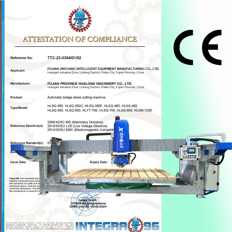 CE certified stone Bridge Saw CE certified stone Bridge Saw