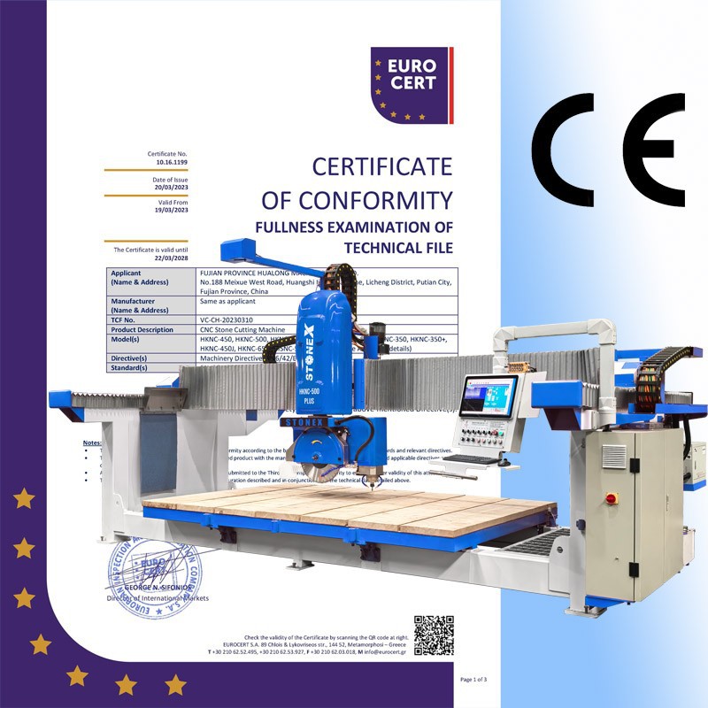 CE certifice cnc bridge saw