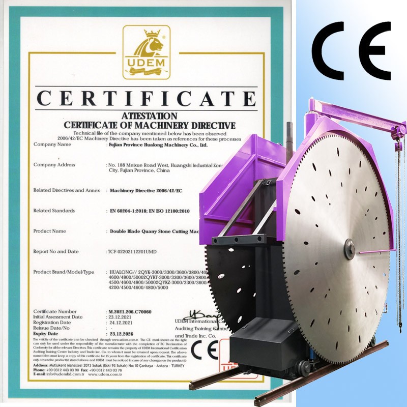 CE certified granite saw