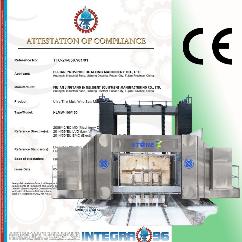 ce certified multiwire saw