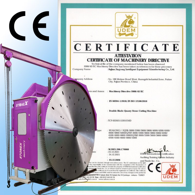CE certified quarry machine